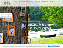Tablet Screenshot of hotelotomin.pl